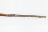 C.F. Muller AMERICAN Antique .45 Caliber Half Stock PERCUSSION LONG RIFLE Kentucky Style Long Rifle with Henry Parker Warranted Lock! - 5 of 20