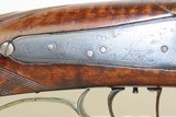 HENRY E. LEMAN Antique BACK ACTION Percussion LONG RIFLE with ELWELL Lock PENNSYLVANIA Long Rifle made in LANCASTER, PA! - 7 of 19