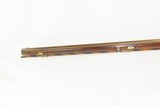 HENRY E. LEMAN Antique BACK ACTION Percussion LONG RIFLE with ELWELL Lock PENNSYLVANIA Long Rifle made in LANCASTER, PA! - 19 of 19