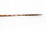 HENRY E. LEMAN Antique BACK ACTION Percussion LONG RIFLE with ELWELL Lock PENNSYLVANIA Long Rifle made in LANCASTER, PA! - 10 of 19