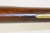 CAIRNS & Co. Antique OFFICER’S FUSIL Smoothbore Musket .50 Caliber c1800 European Style Flintlock to Percussion - 8 of 20