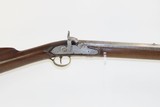 CAIRNS & Co. Antique OFFICER’S FUSIL Smoothbore Musket .50 Caliber c1800 European Style Flintlock to Percussion - 2 of 20