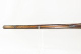 JAMES HASLETT Gold Accented DOUBLE BARREL Side x Side FLINTLOCK Shotgun BALTIMORE MADE 200 Year Old Shotgun with Carved Stock! - 9 of 18