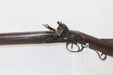 JAMES HASLETT Gold Accented DOUBLE BARREL Side x Side FLINTLOCK Shotgun BALTIMORE MADE 200 Year Old Shotgun with Carved Stock! - 1 of 18