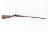 JAMES HASLETT Gold Accented DOUBLE BARREL Side x Side FLINTLOCK Shotgun BALTIMORE MADE 200 Year Old Shotgun with Carved Stock! - 14 of 18