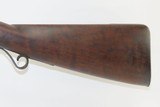 JAMES HASLETT Gold Accented DOUBLE BARREL Side x Side FLINTLOCK Shotgun BALTIMORE MADE 200 Year Old Shotgun with Carved Stock! - 3 of 18