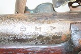 Antique 1818 Dated U.S. HARPERS FERRY Model 1816 Type III FLINTLOCK Musket
United States MILITARY MUSKET with BAYONET! - 16 of 23