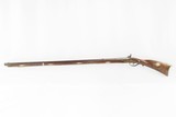 ANTIQUE Percussion Full-Stock KENTUCKY American Smoothbore LONG RIFLE .57 Maple Stripe Stock with GOLCHER LOCK! - 16 of 21