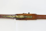 ANTIQUE Percussion Full-Stock KENTUCKY American Smoothbore LONG RIFLE .57 Maple Stripe Stock with GOLCHER LOCK! - 10 of 21