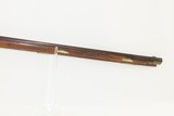 ANTIQUE Percussion Full-Stock KENTUCKY American Smoothbore LONG RIFLE .57 Maple Stripe Stock with GOLCHER LOCK! - 6 of 21