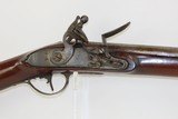 EARLY AMERICAN Antique FLINTLOCK MILITIA Musket Smoothbore .73 Caliber Late-1700s, Early-1800s - 4 of 20