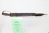 CIVIL WAR Antique D-Guard Fighting Knife w NAME - 2 of 18