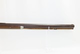 AMERICAN Antique .52 Caliber BUFFALO RIFLE Percussion Big Bore 1840s Hawken Mid-1800s Percussion Plains Rifle - 5 of 19