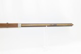 AMERICAN Antique .52 Caliber BUFFALO RIFLE Percussion Big Bore 1840s Hawken Mid-1800s Percussion Plains Rifle - 10 of 19