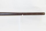 AMERICAN Antique .52 Caliber BUFFALO RIFLE Percussion Big Bore 1840s Hawken Mid-1800s Percussion Plains Rifle - 13 of 19