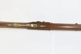 AMERICAN Antique .52 Caliber BUFFALO RIFLE Percussion Big Bore 1840s Hawken Mid-1800s Percussion Plains Rifle - 9 of 19