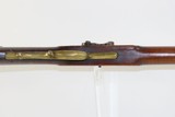 AMERICAN Antique Full Stock PERCUSSION Kentucky Style LONG RIFLE Mid-1800s Percussion Rifle in .40 Caliber - 7 of 17