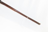 AMERICAN Antique Full Stock PERCUSSION Kentucky Style LONG RIFLE Mid-1800s Percussion Rifle in .40 Caliber - 5 of 17