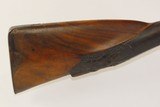 ENGRAVED and CARVED EUROPEAN Antique JAEGER Style .61 Cal. Percussion Rifle With Beautifully Carved Stag on the Underside of the Stock! - 3 of 20