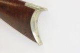 SYRACUSE, NY Antique J.H. RECTOR Half-Stock BACK ACTION .41 Caliber RIFLE - 18 of 19
