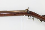 SYRACUSE, NY Antique J.H. RECTOR Half-Stock BACK ACTION .41 Caliber RIFLE - 16 of 19