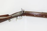 SYRACUSE, NY Antique J.H. RECTOR Half-Stock BACK ACTION .41 Caliber RIFLE - 1 of 19