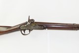 WHITNEY ARMS Antique P. & EW BLAKE Model 1816 “CONE” Conversion MUSKET Converted Flintlock to Percussion Made in 1828 - 2 of 21