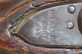 1818 Dated Antique U.S. HARPERS FERRY Model 1816 Type I FLINTLOCK MusketUnited States MILITARY MUSKET with BAYONET! - 6 of 18