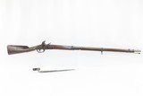 1818 Dated Antique U.S. HARPERS FERRY Model 1816 Type I FLINTLOCK MusketUnited States MILITARY MUSKET with BAYONET! - 1 of 18