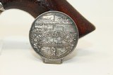 RARE Antique WELLS FARGO Silver Coin w/ COLT 1849 Semicentennial Silver Coin from 1902! - 5 of 25