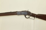 LONG BARREL Antique WINCHESTER 1873 .44 WCF Rifle Iconic Repeating Rifle Chambered In .44-40 Winchester Center Fire - 2 of 24