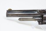 PAIR of Antique Number 1½ SMITH & WESSON 1st & 2nd Issue Rimfire REVOLVERS“Suicide Specials” With a DISPLAY CASE & .32 Cartridges - 6 of 25