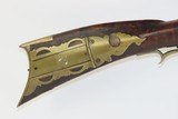 JS BAKER Antique PHILADELPHIA, PENNSYLVANIA FLINTLOCK Smoothbore LONG RIFLE
Full-Stock PENNSYLVANIA SMOOTHBORE - 3 of 18