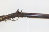 JS BAKER Antique PHILADELPHIA, PENNSYLVANIA FLINTLOCK Smoothbore LONG RIFLE
Full-Stock PENNSYLVANIA SMOOTHBORE - 1 of 18