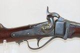 Antique CIVIL WAR SHARPS New Model 1859 Breech Loading CONVERSION CARBINE Converted Post-War to Smoothbore 20 Gauge Shotgun! - 5 of 19