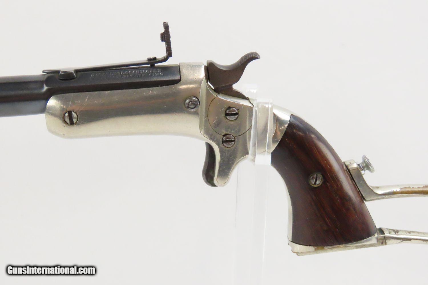 Antique J. STEVENS & Co. NEW MODEL First Issue LONG-BARRELED