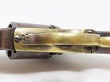 Antique J.M. COOPER .31 Caliber DOUBLE ACTION POCKET Revolver CIVIL WAR ERA Early Double Action 1849-like Percussion Revolver - 10 of 18