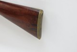 BRITISH 1781 Dated EAST INDIA COMPANY Marked PERCUSSION Conversion Musket JOHN GILL Marked with EIC Heart Logo and BAYONET! - 19 of 19