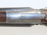 Engraved GERMAN J.P. SAUER & SOHN SxS Top-lever HAMMER Shotgun MILLER & VAL. GREISS Retailed 16 Gauge C&R Shotgun - 17 of 25