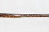 Antique A.S. JOY Marked Full-Stock .38 Cal. PERCUSSION American LONG RIFLE Kentucky Style Long Rifle Made in PITTSBURG, PENNSYLVANIA! - 6 of 20