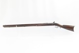 Antique BACK ACTION Half-Stock .38 Caliber Percussion American LONG RIFLE Kentucky Long Rifle with HENRY PARKER Lock! - 13 of 18