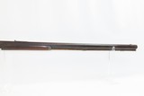 Antique BACK ACTION Half-Stock .38 Caliber Percussion American LONG RIFLE Kentucky Long Rifle with HENRY PARKER Lock! - 5 of 18