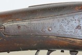 Antique BACK ACTION Half-Stock .38 Caliber Percussion American LONG RIFLE Kentucky Long Rifle with HENRY PARKER Lock! - 6 of 18