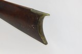 Antique BACK ACTION Half-Stock .38 Caliber Percussion American LONG RIFLE Kentucky Long Rifle with HENRY PARKER Lock! - 18 of 18