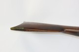 Antique BACK ACTION Half-Stock .38 Caliber Percussion American LONG RIFLE Kentucky Long Rifle with HENRY PARKER Lock! - 10 of 18