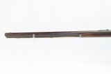 Antique BACK ACTION Half-Stock .38 Caliber Percussion American LONG RIFLE Kentucky Long Rifle with HENRY PARKER Lock! - 16 of 18