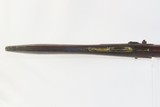 Antique BACK ACTION Half-Stock .38 Caliber Percussion American LONG RIFLE Kentucky Long Rifle with HENRY PARKER Lock! - 7 of 18