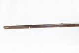 JOHN SOWERS Antique FLINTLOCK American Full Stock LONG RIFLENice, Striped Maple Stock w Brass Hardware! - 14 of 16