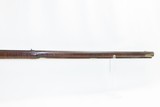 JOHN SOWERS Antique FLINTLOCK American Full Stock LONG RIFLENice, Striped Maple Stock w Brass Hardware! - 4 of 16