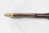 JOHN SOWERS Antique FLINTLOCK American Full Stock LONG RIFLENice, Striped Maple Stock w Brass Hardware! - 7 of 16